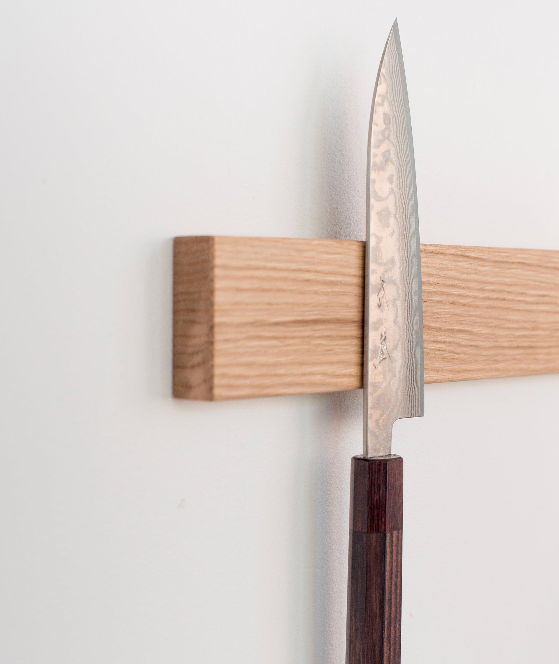 Barre aimantée bois pour 5 couteaux - Roger Orfevre